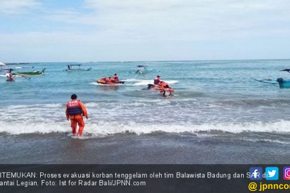 Berita Duka, Jasad Semri Fay Ditemukan di Pantai Seminyak - JPNN.COM