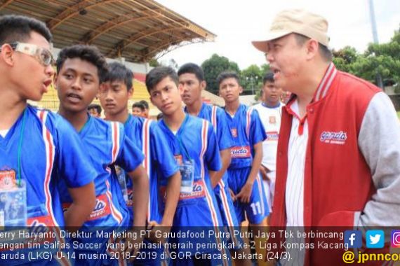 Garudafood Bina Bibit Unggul Sepakbola Indonesia - JPNN.COM