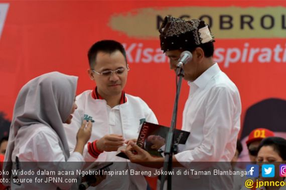 Di Hadapan Anak-Anak Muda Banyuwangi, Jokowi Buka Kisah Sedih Hidupnya - JPNN.COM