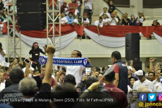 Salam Satu Jiwa Awali Kampanye Jokowi di Malang - JPNN.COM