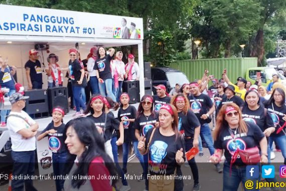 KPS Siapkan 5 Truk Kampanye untuk Relawan Jokowi - Ma'ruf - JPNN.COM