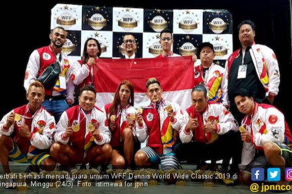 Atlet Perbafi Juara Umum WFF Dennis World Wide Classic 2019 - JPNN.COM