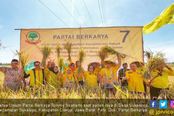 Tommy Soeharto: Selama 21 Tahun Sektor Pertanian Jalan di Tempat - JPNN.COM