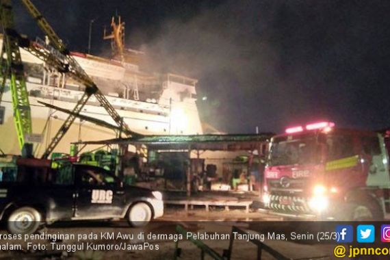 Pelni: Kebakaran KM Awu Sudah Ditanggulangi - JPNN.COM