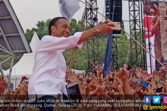 Jokowi Janji Lanjutkan Pembangunan Jalur Kereta Api Dumai-Labuhan Batu - JPNN.COM