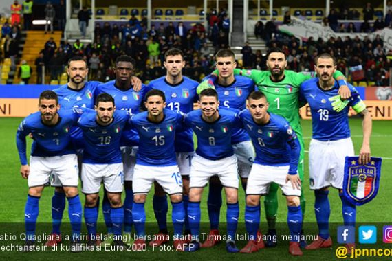 Kualifikasi Euro 2020: Fabio Quagliarella Cetak Rekor Indah Buat Italia - JPNN.COM