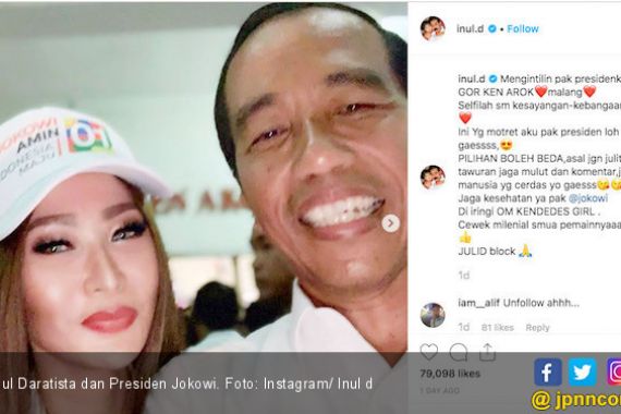 Inul Daratista Mantap Pilih Jokowi - Ma'ruf - JPNN.COM