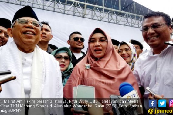 Respons Kiai Ma'ruf soal Prabowo Manfaatkan Jeda saat Azan untuk Minum Kopi - JPNN.COM