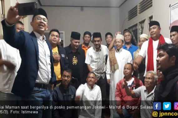 Kiai Maman Ajak Relawan Bergerak untuk Menangkan Jokowi - Ma'ruf di Jabar - JPNN.COM