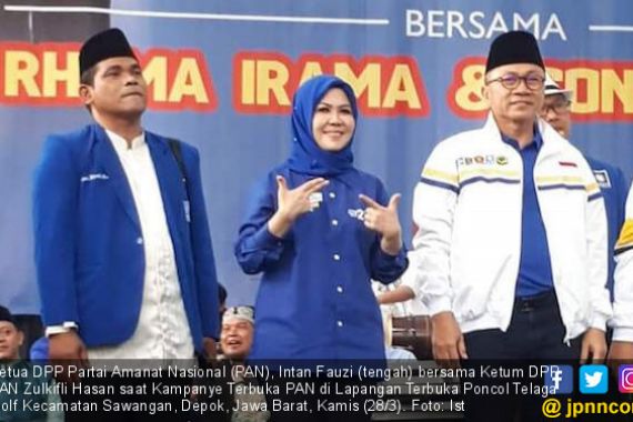 PAN Tak Lolos PT? Intan Fauzi: Kami Yakin jadi Partai Besar - JPNN.COM