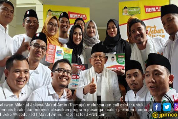 Relawan Milenial Jokowi-Ma'ruf Amin Luncurkan Call Center di Wonosobo - JPNN.COM
