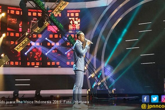 Aldo, si Pemuda Flores Raih Juara The Voice Indonesia 2019 - JPNN.COM