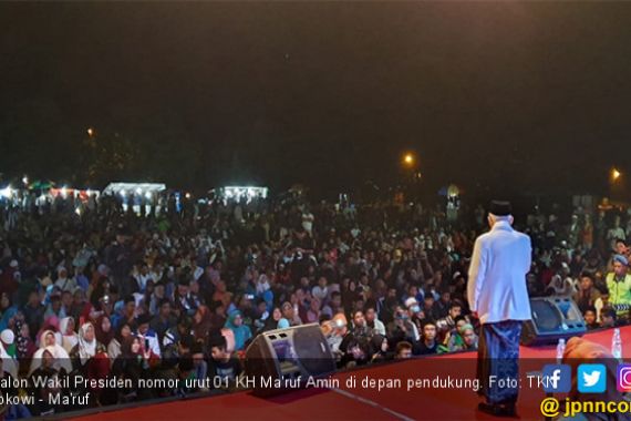 Kiai Ma'ruf Ucapkan Terima Kasih kepada Warga NU di Seluruh Indonesia - JPNN.COM