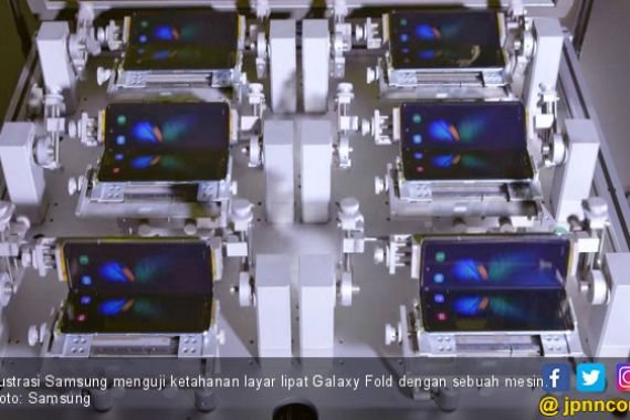 Berapa Ribu Kali Ketahanan Layar Samsung Galaxy Fold Bisa Dilipat? Ratusan.. - JPNN.COM