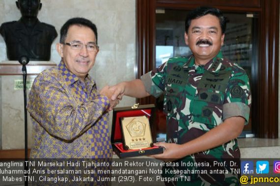 TNI dan UI Berkolaborasi untuk Kembangkan Riset Teknologi Pertahanan - JPNN.COM