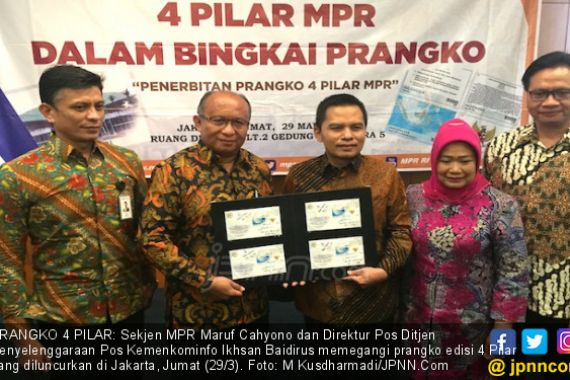 MPR Manfaatkan Prangko untuk Sosialisasikan 4 Pilar - JPNN.COM