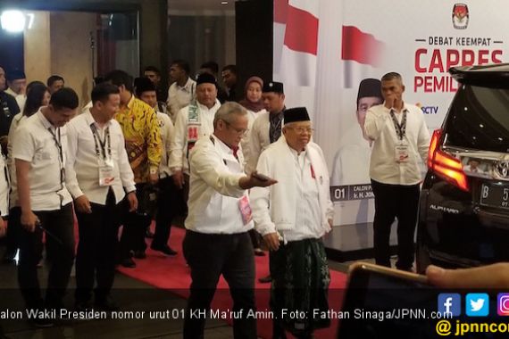 Untuk Ketiga Kali Selama Kampanye, Ma'ruf Amin Kembali ke Pulau Madura - JPNN.COM