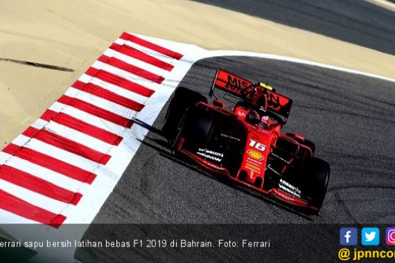 Ferrari Sapu Bersih Latihan Bebas F1 2019 di Bahrain, Tetapi Catatan Waktu Menurun - JPNN.COM