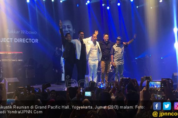 Konser Reuni Sukses, Jikustik Diminta Balikan - JPNN.COM