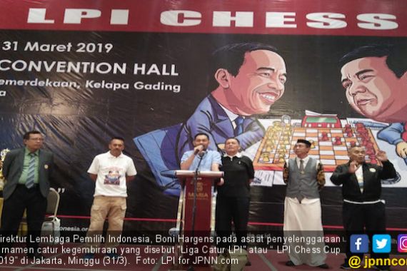 Sambut Pilpres 2019, LPI Gelar Turnamen Catur Kegembiraan - JPNN.COM