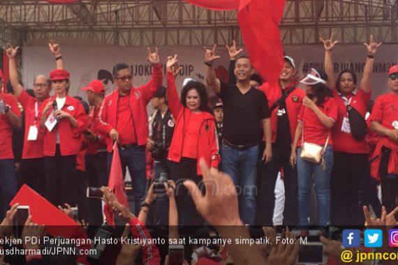 PDIP Bersyukur Pak JK Kampanye Bareng Jokowi di Makassar - JPNN.COM