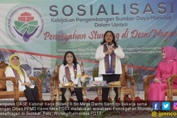 OASE Sosialiasi Pencegahan Stunting di Sumatera Barat - JPNN.COM