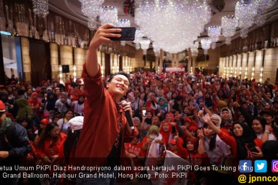 PKPI Ajak WNI di Hong Kong Pilih Jokowi - KH Ma'ruf Amin - JPNN.COM