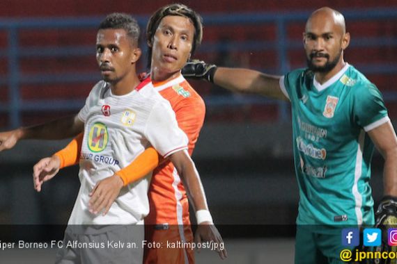 Debut Manis Alfonsius Kelvan Bersama Borneo FC - JPNN.COM