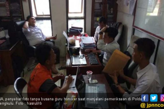 Penyebar Foto Panas Guru Honorer Diciduk Polisi di Banten - JPNN.COM