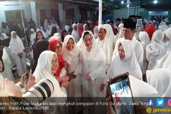  Menteri Puan : Jangan Karena Beda Pilihan Capres jadi Tak Mau Ikut Pengajian Bersama - JPNN.COM