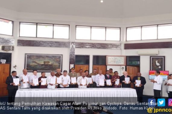  Pulihkan Kawasan Sentani, Para Pihak Sepakat Lakukan Rehabilitasi - JPNN.COM