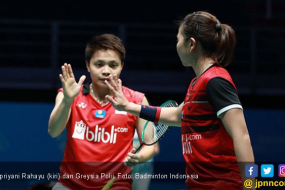 Ganda Putri Pastikan Satu Tiket Perempat Final Malaysia Open - JPNN.COM