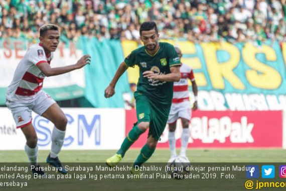 Persebaya 1-0 Madura United: 50 Ribu Bonek Tebar Teror, Andik Tidak Berkutik - JPNN.COM
