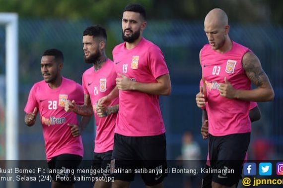 Diego Michiels Rasakan Aura Positif dari Pelatih Baru Borneo FC - JPNN.COM