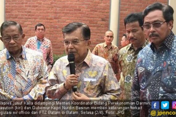 Wapres Pastikan BP Batam akan Dipimpin Wali Kota Usai Pilpres - JPNN.COM