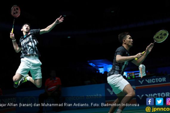 Malaysia Open 2019: Fajar / Rian Penasaran sama Minions - JPNN.COM