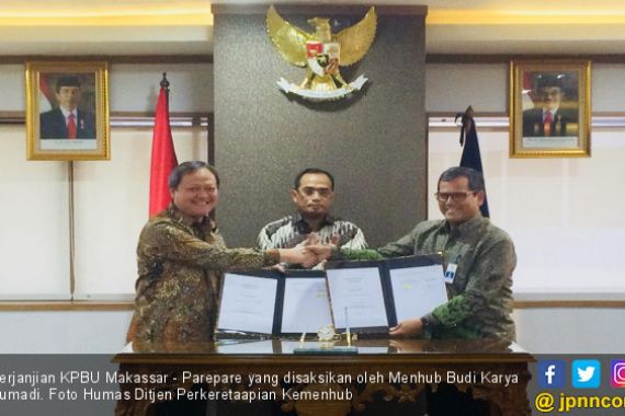 PT PII Beri Penjaminan pada Proyek KPBU Kereta Api Makassar - Parepare - JPNN.COM
