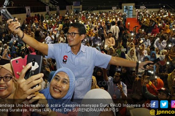 Sandiaga Ramalkan Migrasi Suara Massal di Kampung Jokowi - JPNN.COM