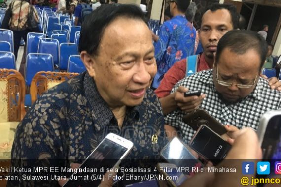 Wakil Ketua MPR Mangindaan: Beda Pilihan Wajar, Tak Perlu Dipertentangkan - JPNN.COM