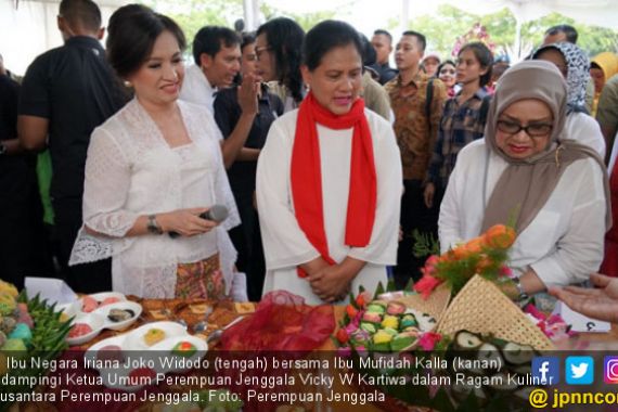 Iriana Jokowi Ajak Ibu-Ibu Kembangkan Kuliner Nusantara via UMKM - JPNN.COM