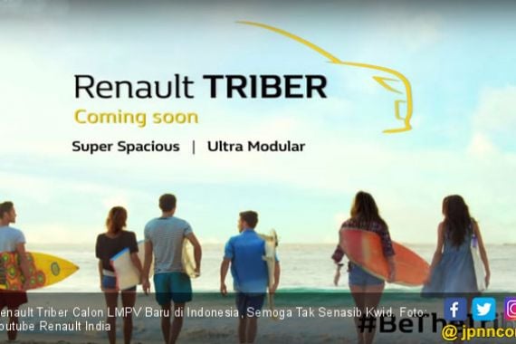 Renault Triber Calon LMPV Baru di Indonesia, Semoga Tak Senasib Kwid - JPNN.COM