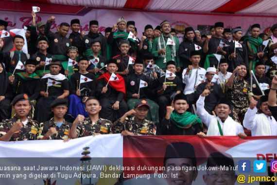 Jawara Indonesia Deklarasi Dukungan untuk Jokowi - Ma'ruf - JPNN.COM