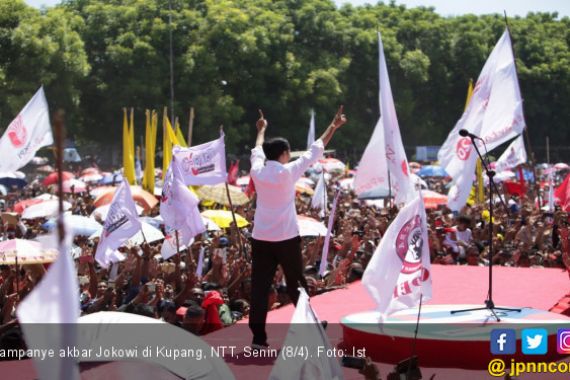 Sambutan Warga NTT Luar Biasa, Jokowi Yakin Menang Besar - JPNN.COM