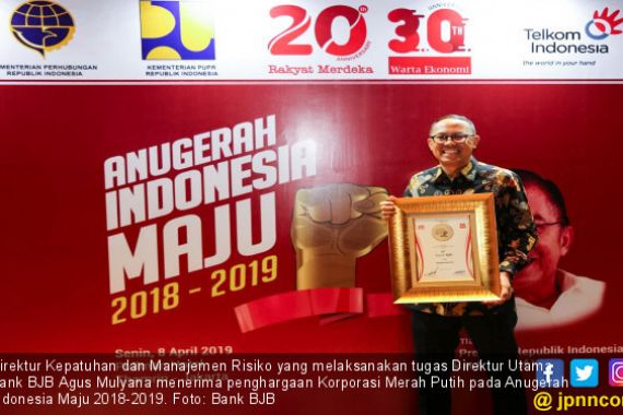 Bank BJB Raih Penghargaan Korporasi Merah Putih Anugerah Indonesia Maju - JPNN.COM