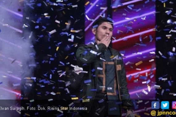 Elvan Saragih Jadi Juara Rising Star Indonesia 2019 - JPNN.COM