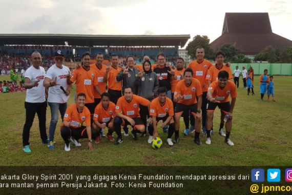 Kenia Foundation Meriahkan Coaching Clinic Legenda Persija - JPNN.COM