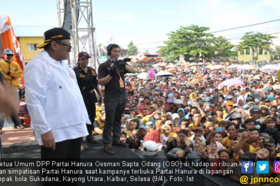 OSO Ajak Warga Kayong Utara Dukung Jokowi - Ma’ruf - JPNN.COM