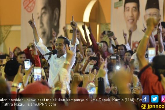 Ingin Menang Besar di Kandang Prabowo, Jokowi: Target kan Boleh Saja - JPNN.COM