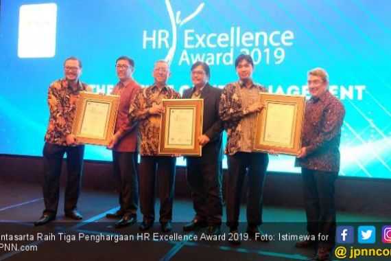 Lintasarta Raih Tiga Penghargaan HR Excellence Award 2019 - JPNN.COM