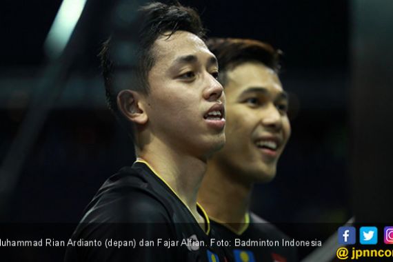 Duo Fajar/Rian Jadi Andalan di Indonesia Masters 2019 - JPNN.COM